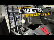 Load and play video in Gallery viewer, 2005-2009 Mustang "Hide-A-Hydro" Hand Brake Kit