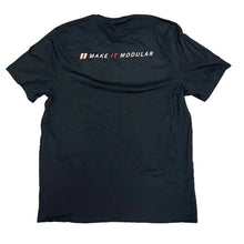 Load image into Gallery viewer, Make It Modular Black Tee
