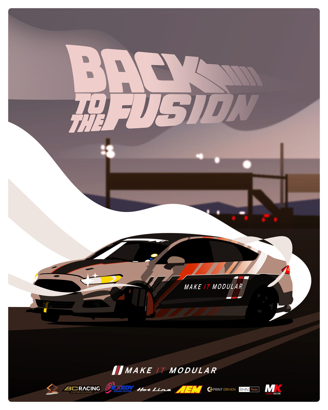 #BackToTheFusion 16x20 Poster