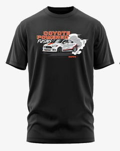 Coyote Powered Ford Fusion Black T-Shirt