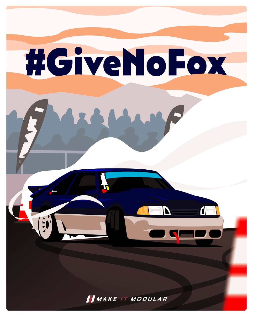 #GiveNoFox 16x20 Poster
